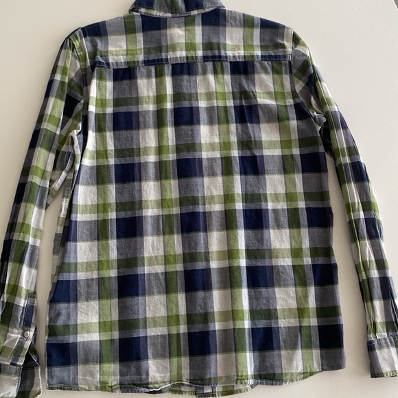 H&M Button Down Shirt Checkers - Picture 3 of 6